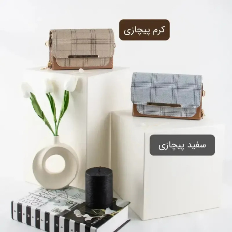 کیف پاسپورتی چرم مصنوعی زنانه مجلسی و اسپرت