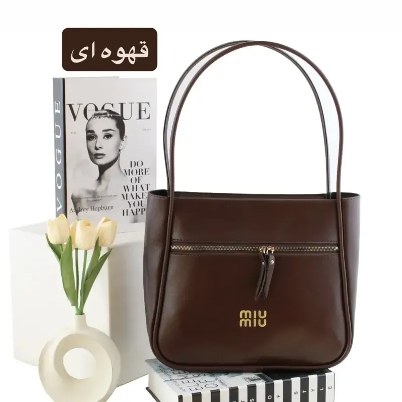 کیف زنانه چرم مصنوعی روزمره اسپرت بزرگ