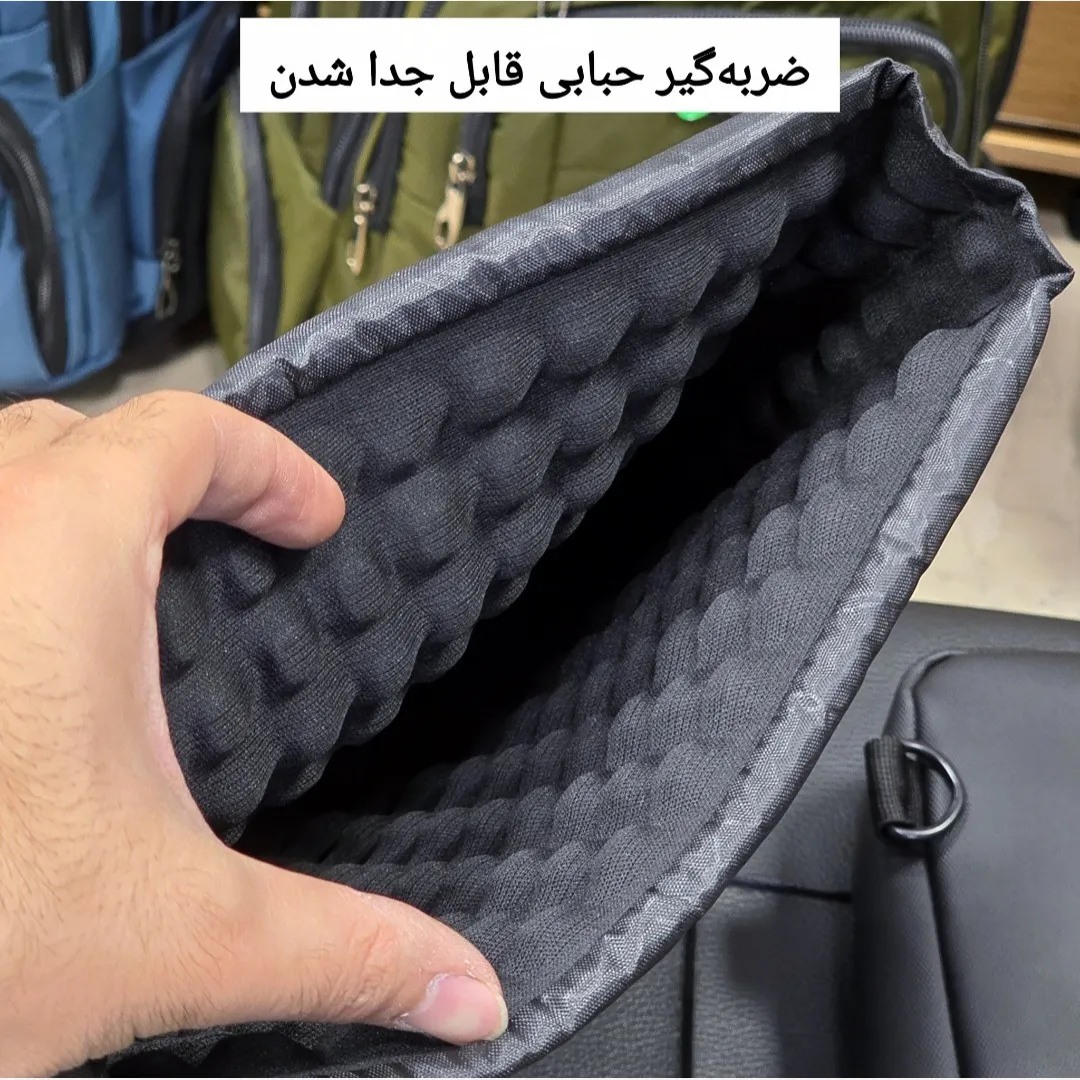 کیف اداری لپتاپی 3 کاره اسپرت مناسب لپتاپ تا 14.1 اینچ
